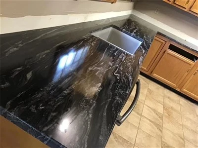 Nwa Marble Countertop twalèt