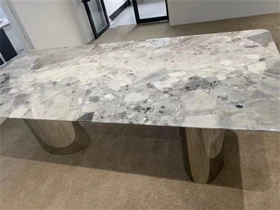 Grey Marble Kitchen Table