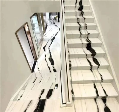 Marble Floor Carreaux Nwa Ak Blan