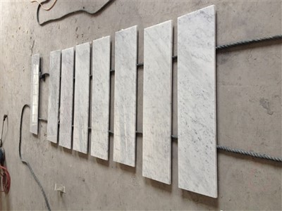 Matt Marble Floor Carreaux