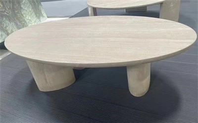 Travertin Gastronomie Table