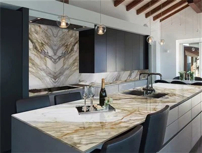 Blan Calacatta Gold Marble Countertop