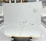 White Marble Carreaux Custom Size Pwodiksyon